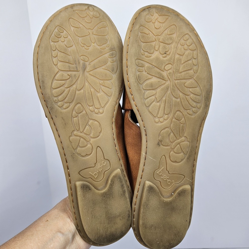 Born Concept B.O.C. Size 10 Brown Slip On Sandals - Picture 9 of 9